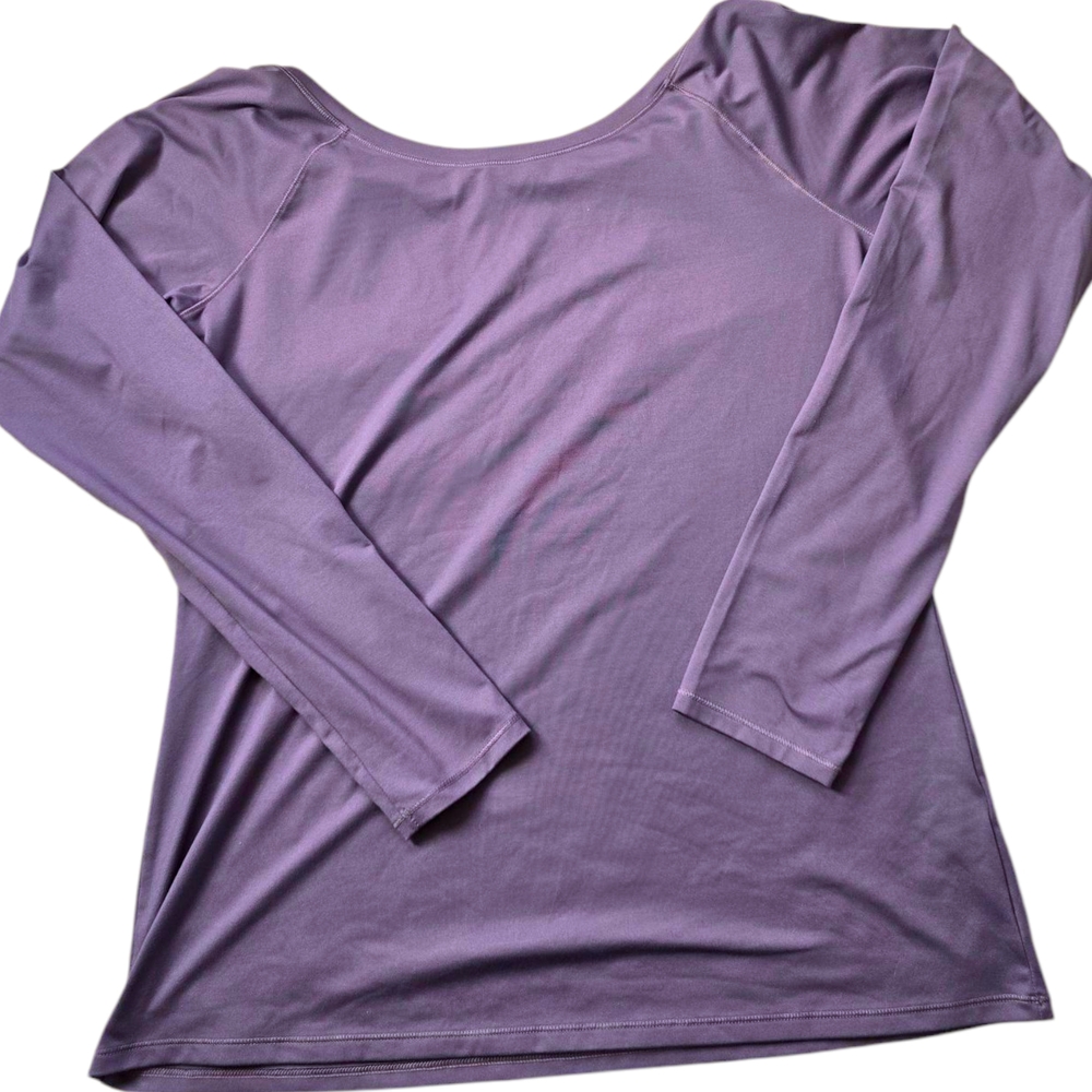 Calia By CARRIE UNDERWOOD Women's Purple Long Sleeve Top